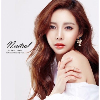 【矽水凝膠】O2 View Neural Brown(年拋)